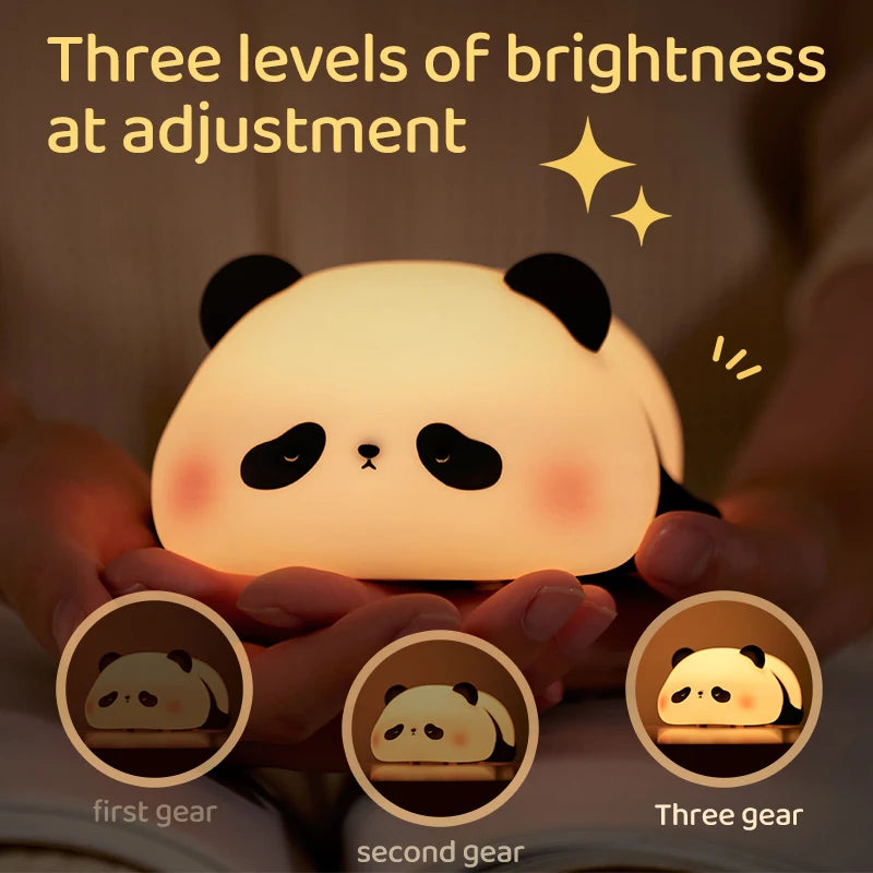 Squishy Panda Lamp