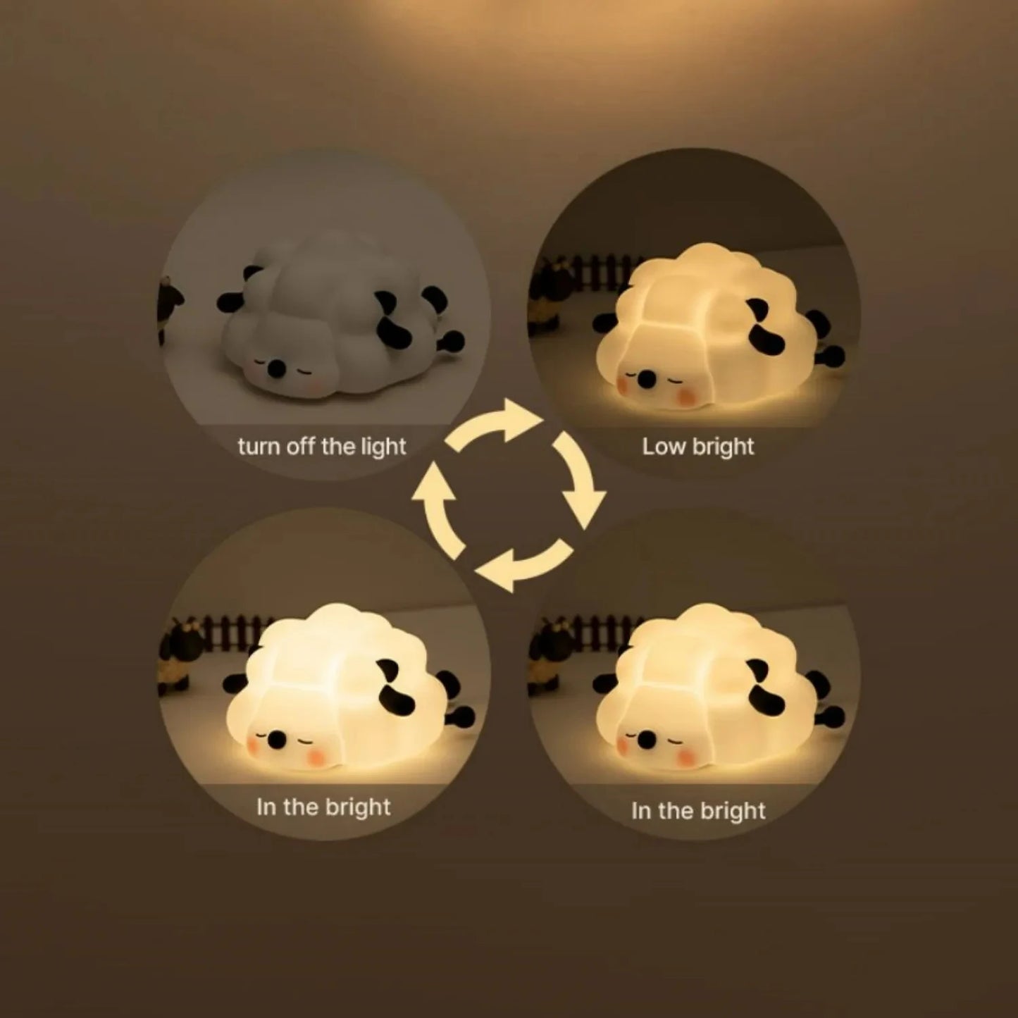 Squishy Sheep Lamp