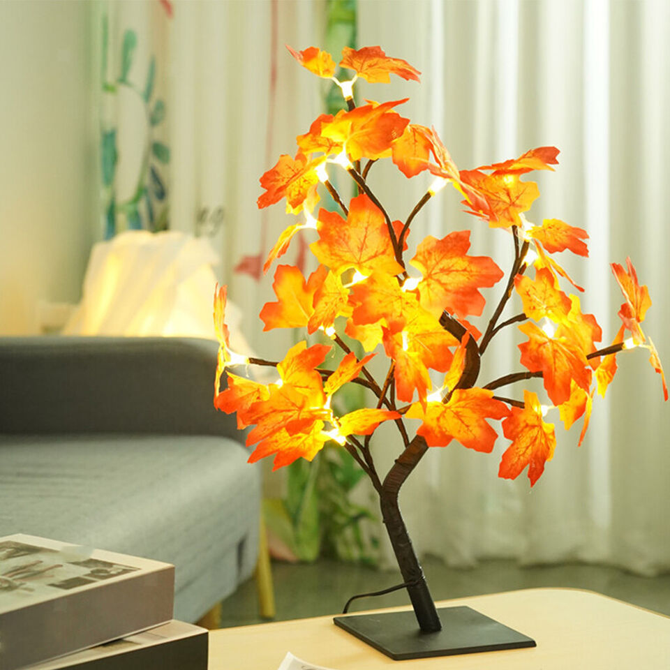 Maple Leaf Lamp