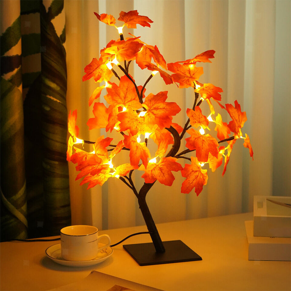 Maple Leaf Lamp